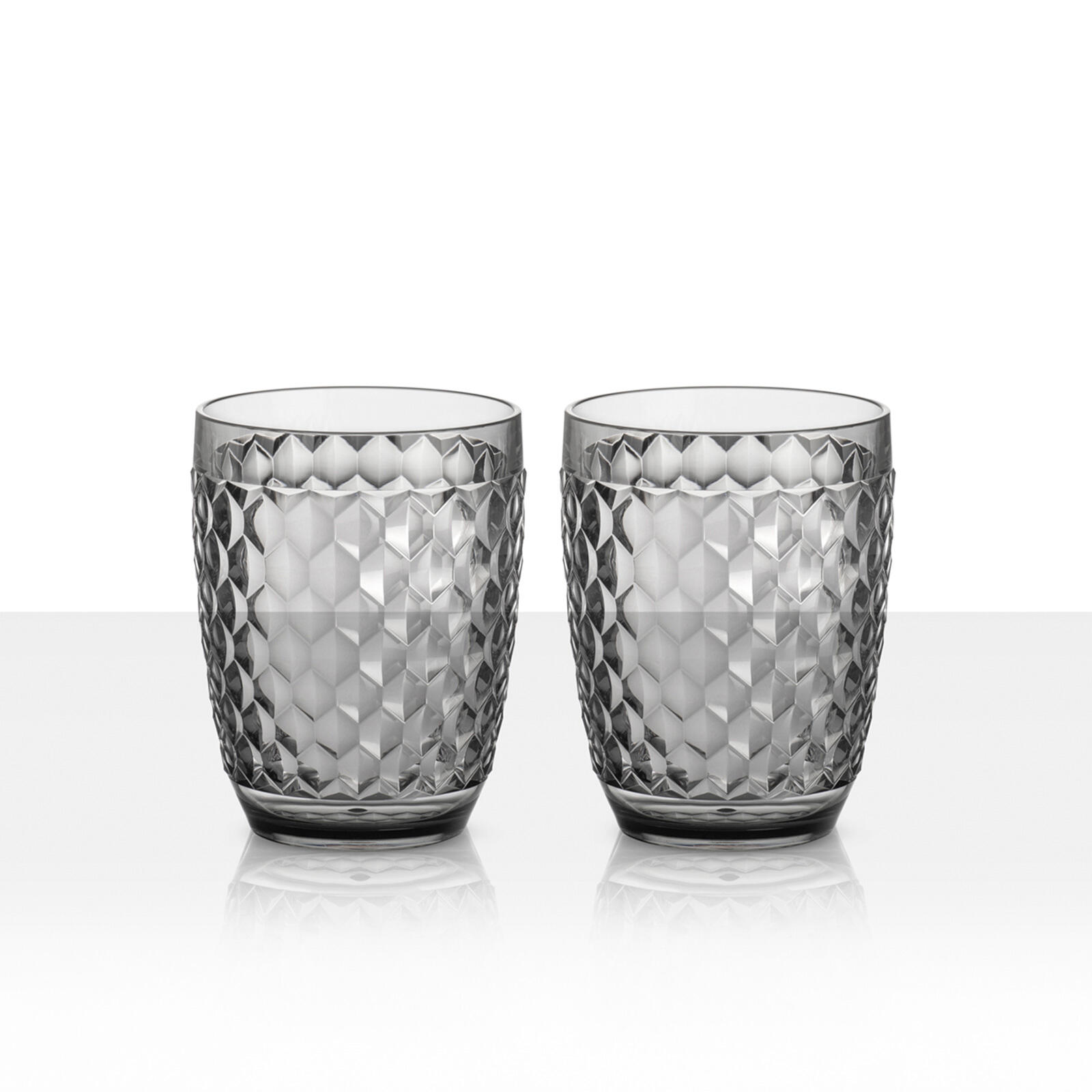 BRUNNER Campingglazen set van 2 Coralux reis drinkglas water wijnglas 350 ml