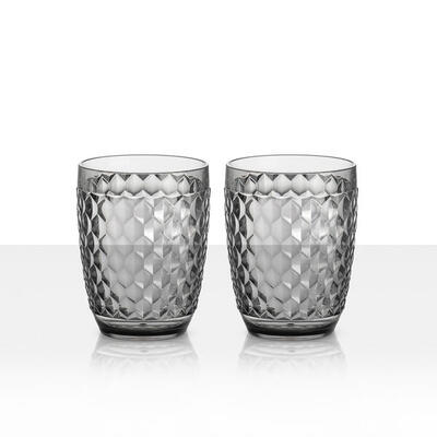 Campingglazen set van 2 coralux reis drinkglas water wijnglas 350 ml