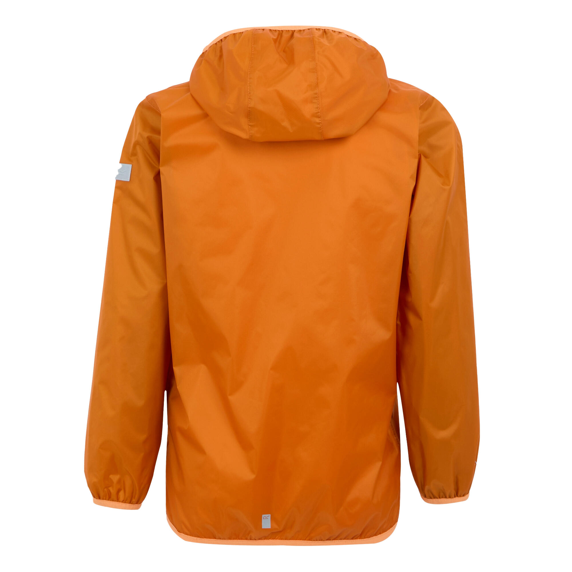 Veste Imperméable LEVER Unisexe (Orange Sombre / Jaune Orangé Vif) 2/5