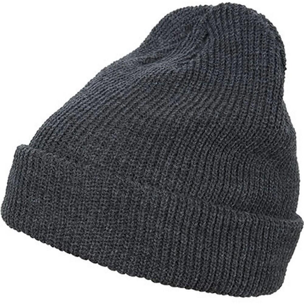 Gorro comprido com punho canelado YP Classics (Cinzento Escuro) 2/2