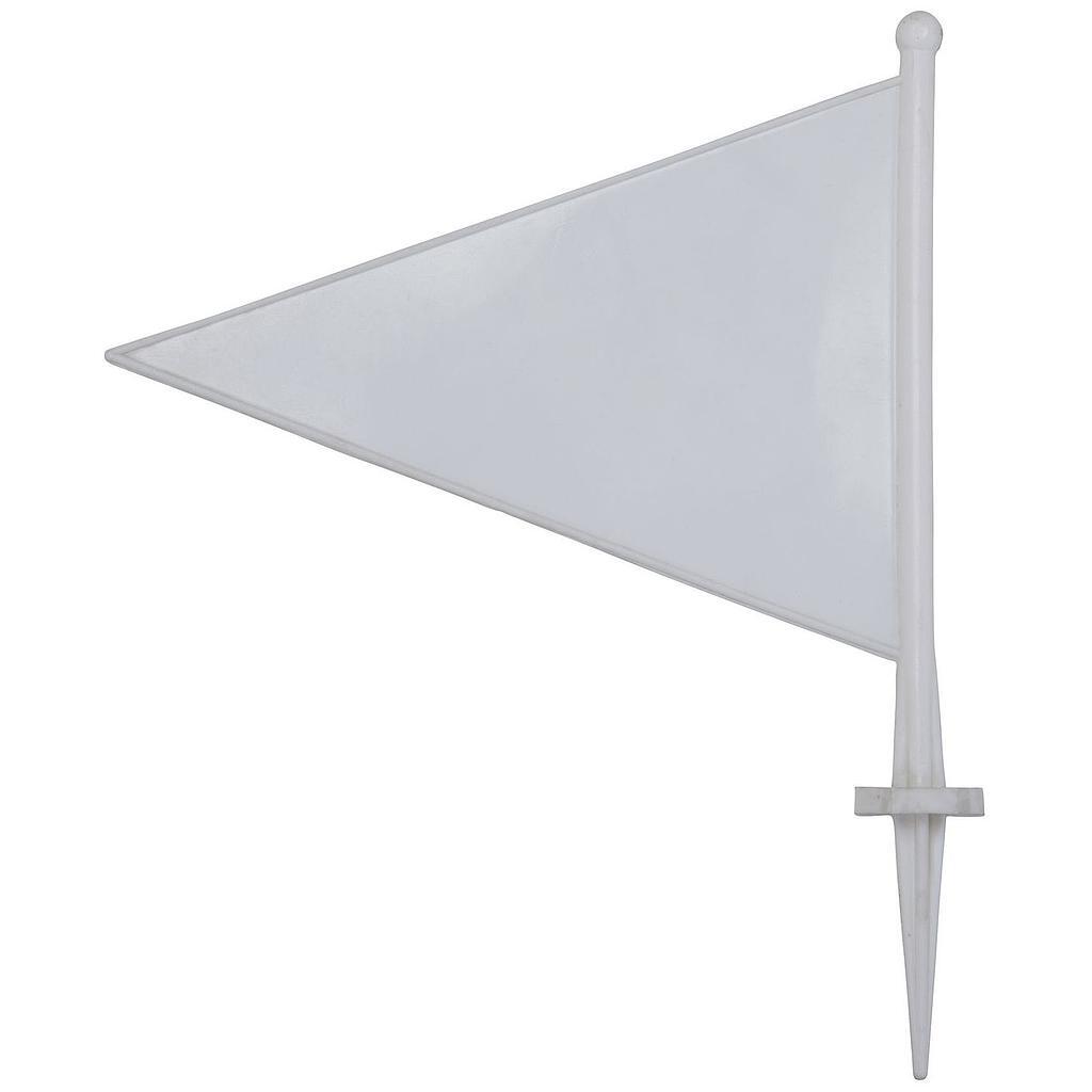 KOOKABURRA Cricket Boundary Flags (Pack of 25) (White)