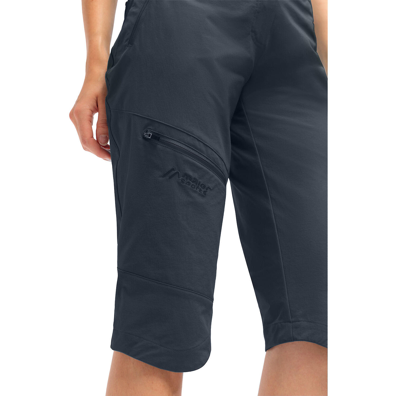Pantalón de senderismo slim mujer Maier Sports Capri Vario 5/5