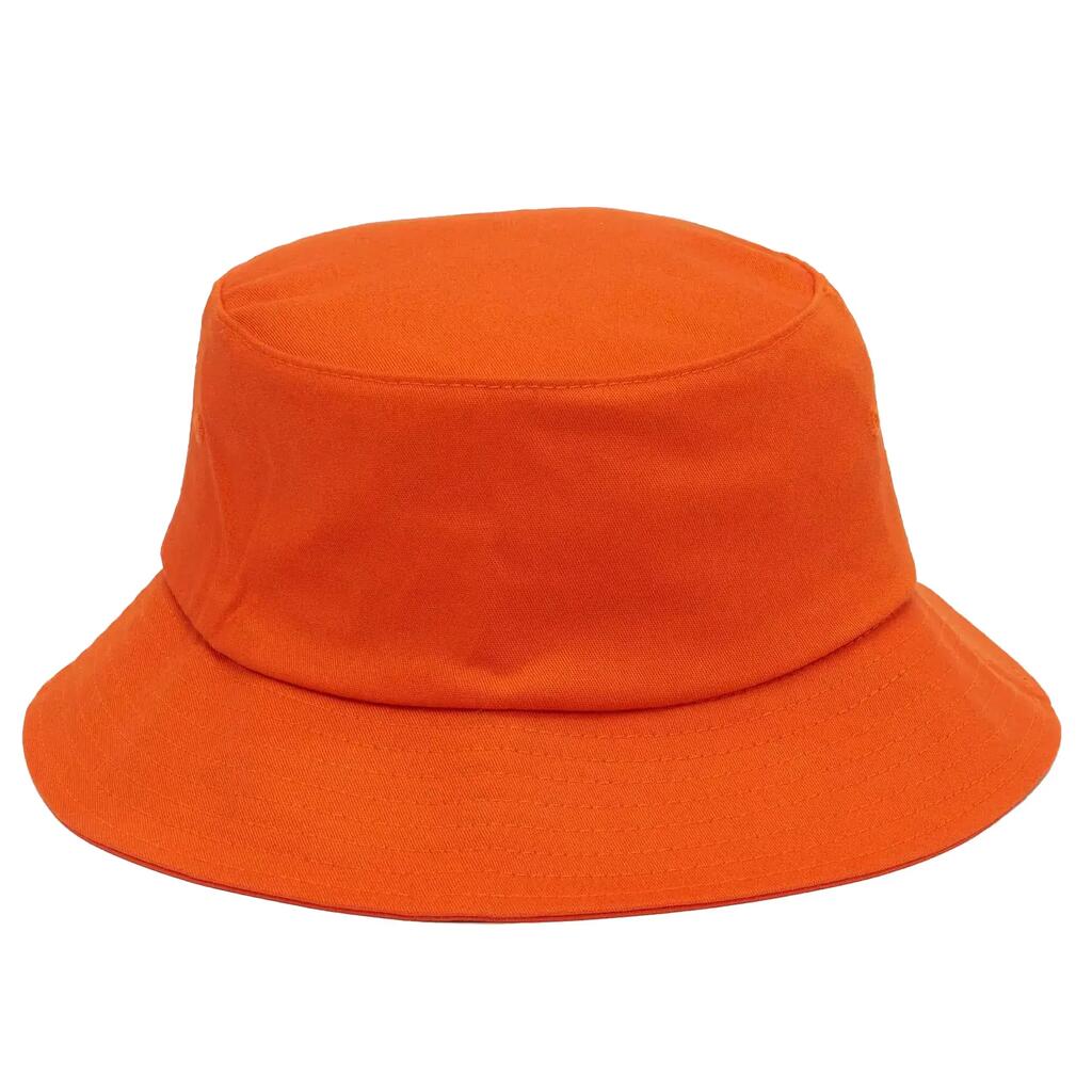 Cotton Twill Bucket Hat (Orange)
