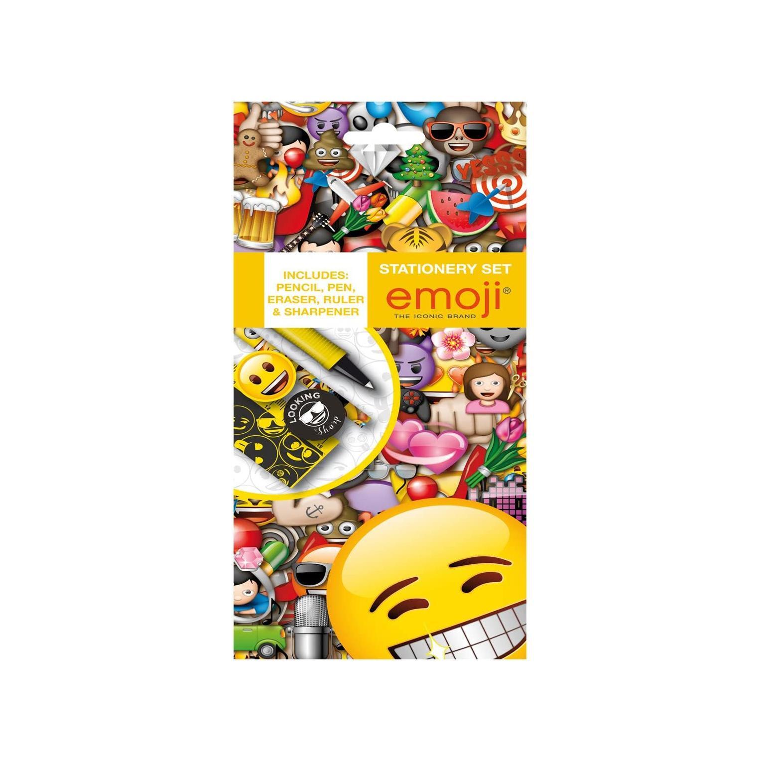 EMOJI Stationery Set (Black)