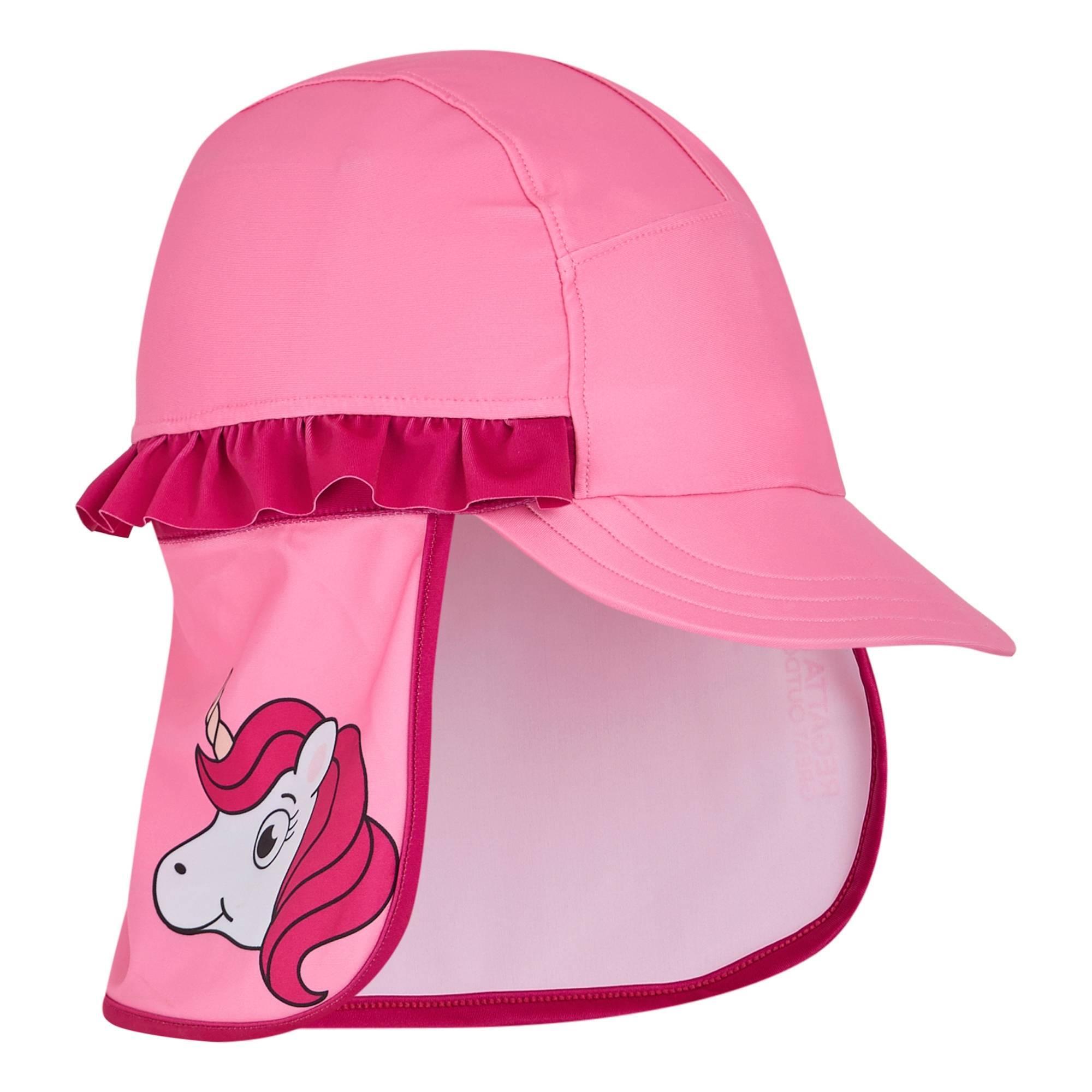 Childrens/Kids Luna The Unicorn 3D Neck Protector Cap (Sweet Pink/Pink Potion) 4/5