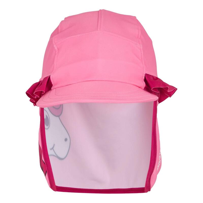 Casquette Avec Protègenuque Enfant (Rose / Rose Fluo)