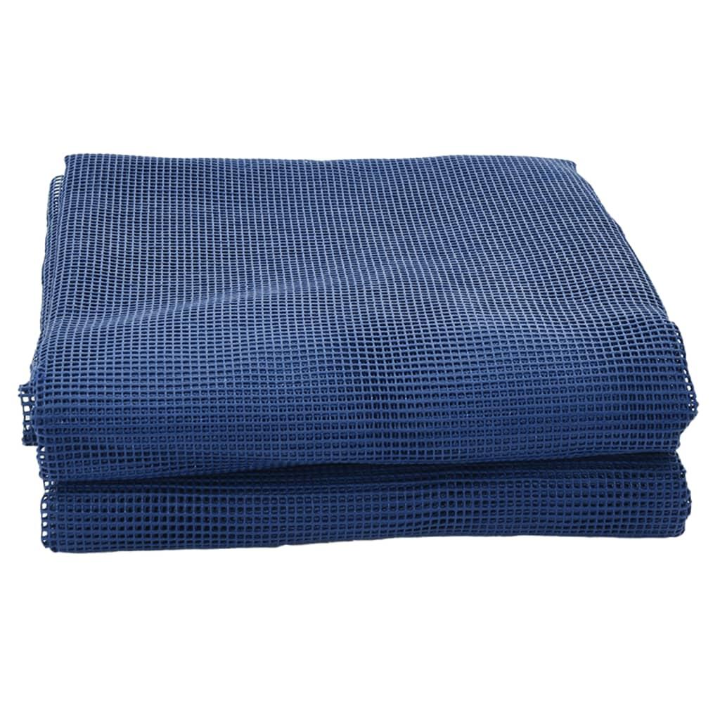 Tapis de tente VidaXL 4 x 2 m bleu 3/4