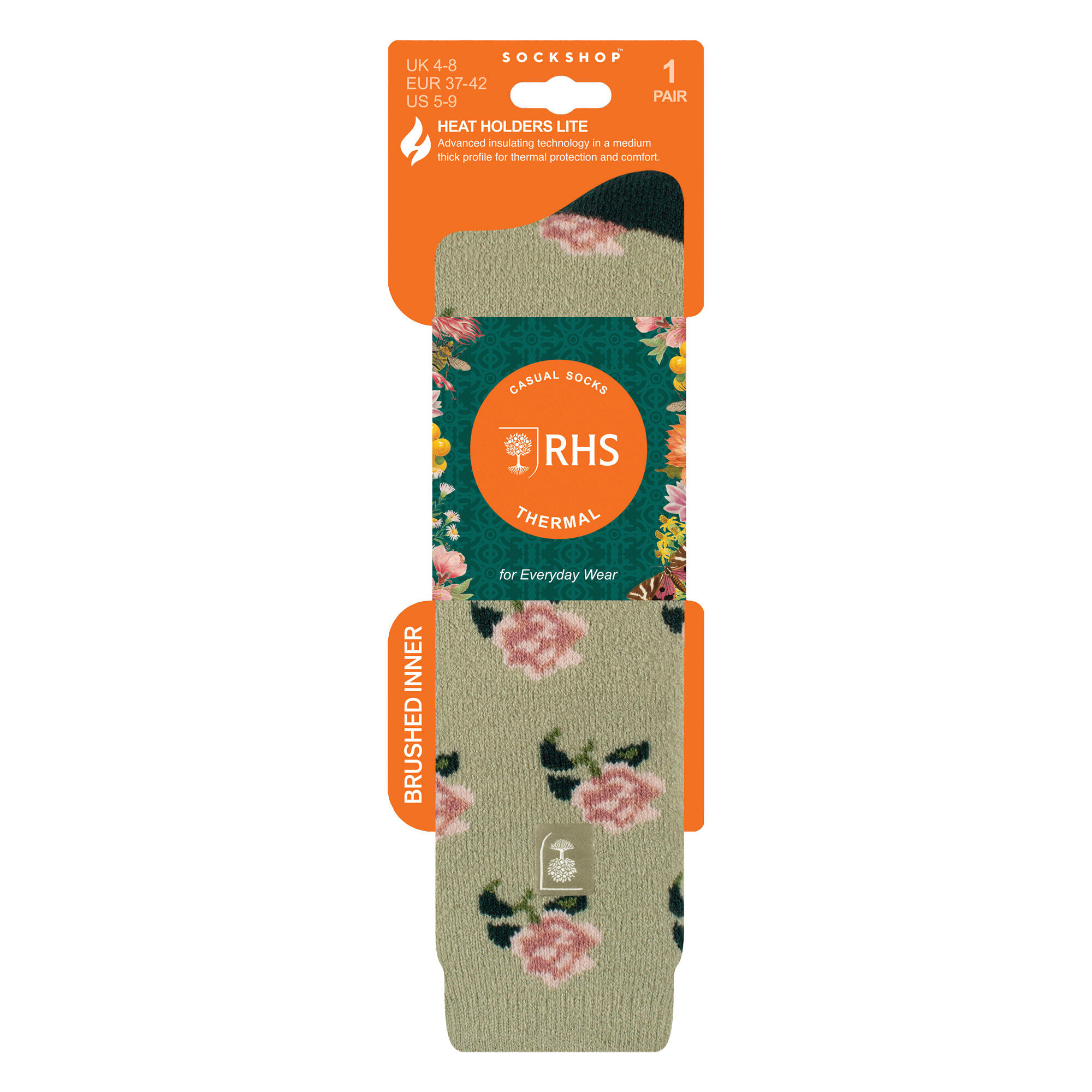 Long Wellington Boots Socks For Women | Floral Welly Socks 2/6
