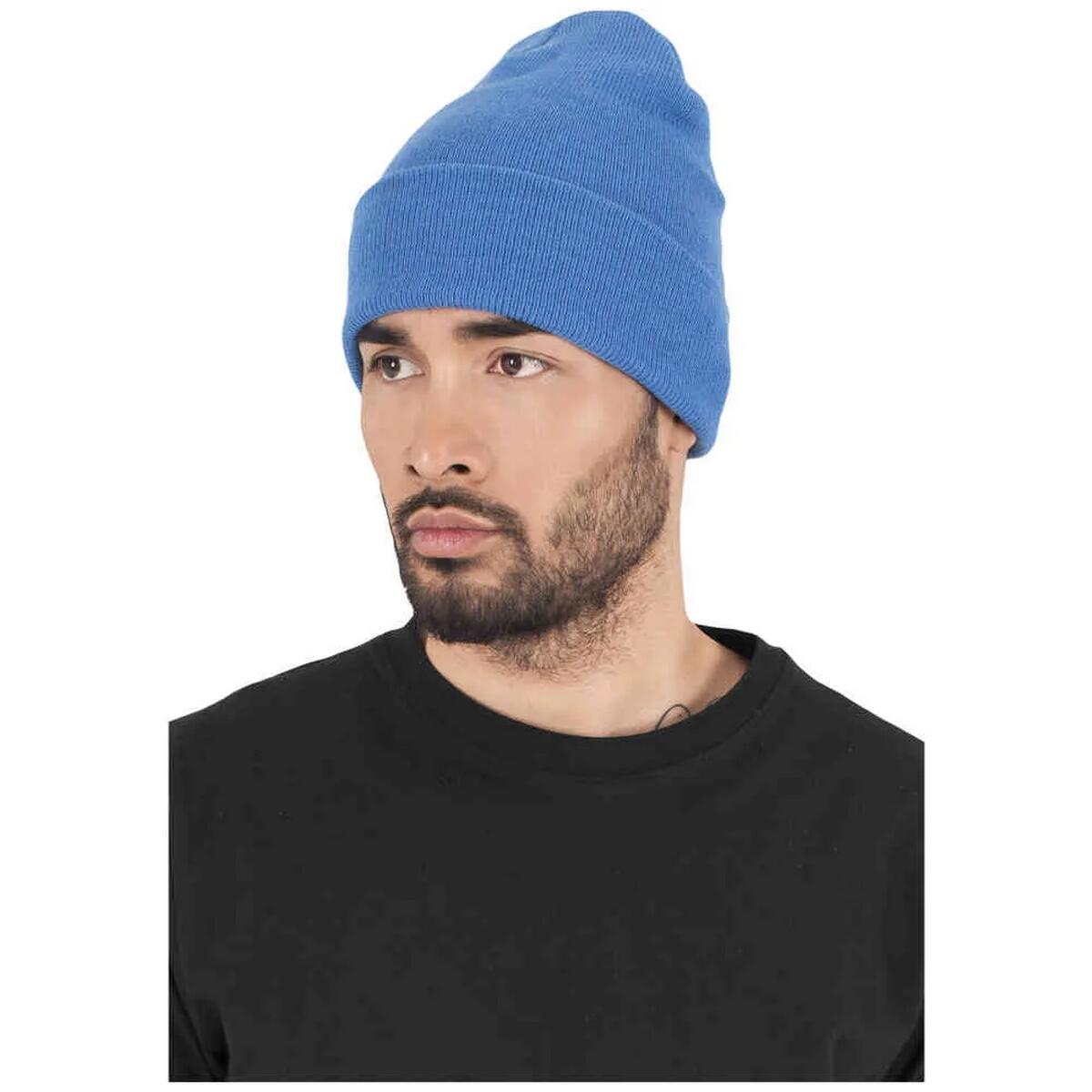 Berretto Lungo Flexfit Blu Chiaro 2/2