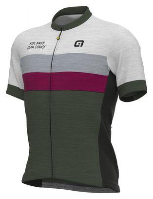 Maillot Manches Courtes Alé Chaos Vert