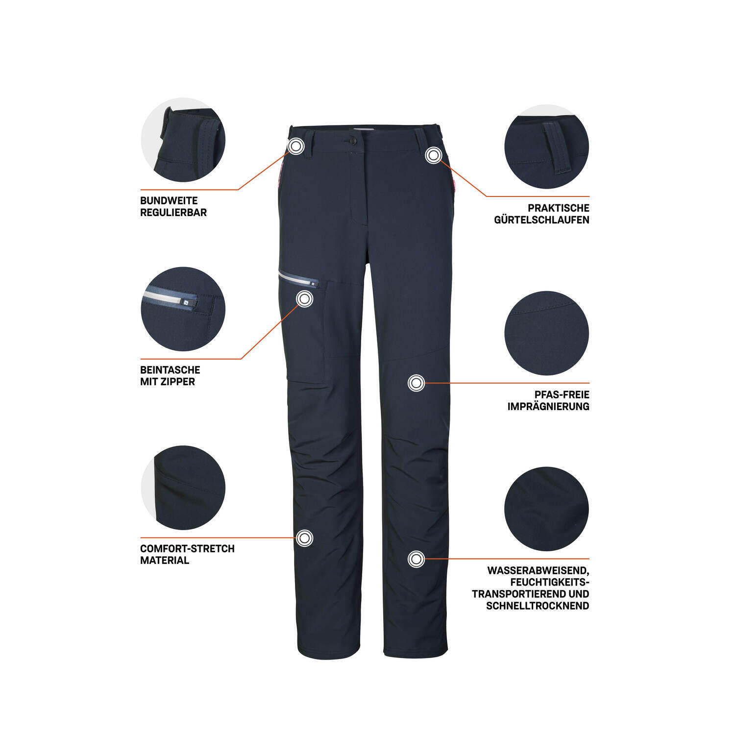 Damen Hose KOS 6 6/6