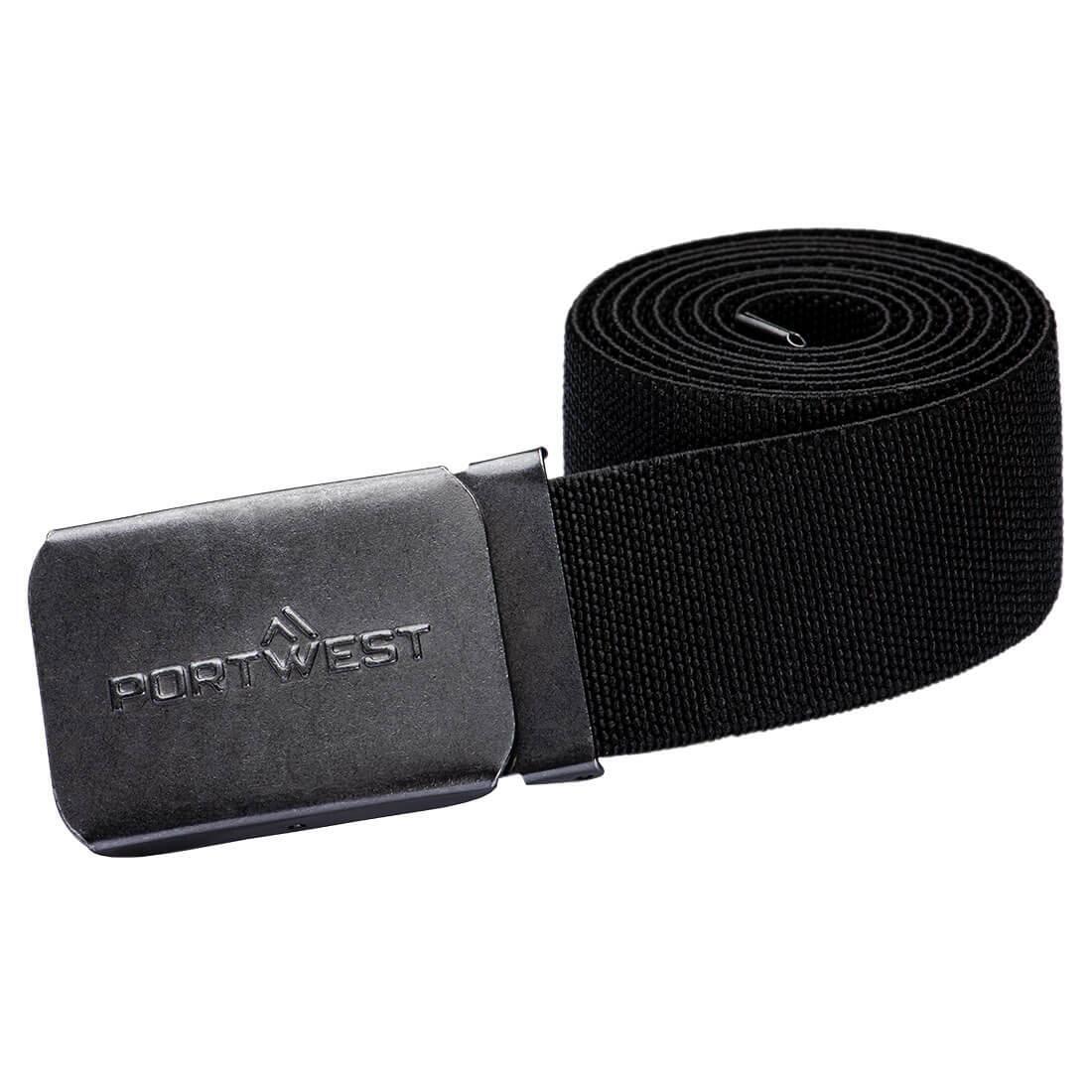 PORTWEST Elastische tailleband voor volwassenen (Zwart)