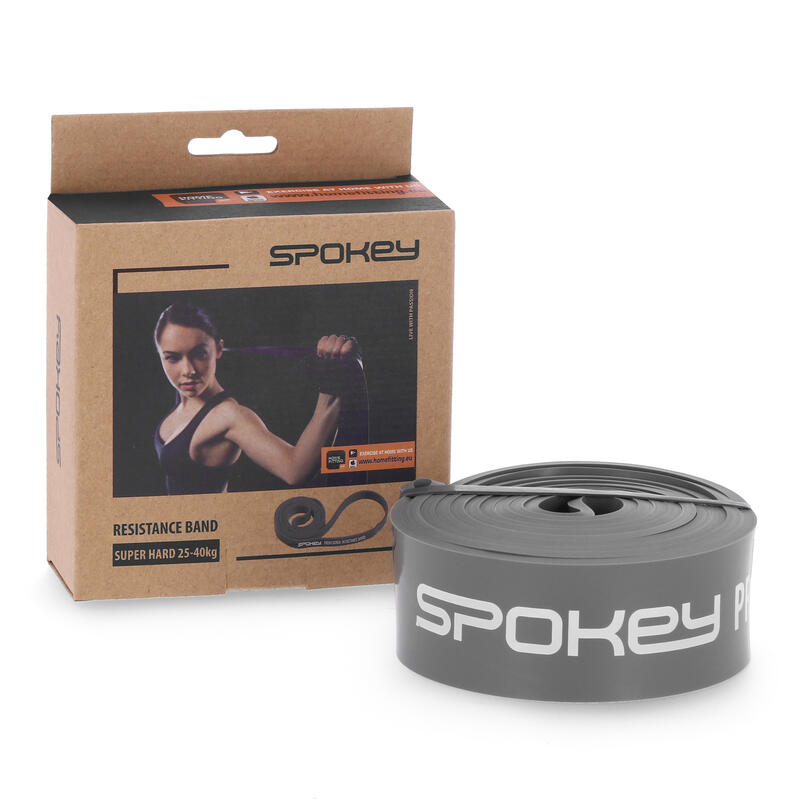 Banda elastica profesionala fitness Spokey POWER II, SUPER HARD 25-40 kg