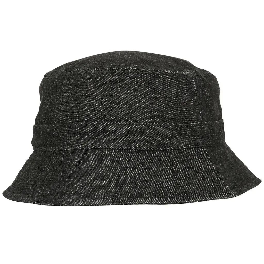 Denim Bucket Hat (Black/Grey)