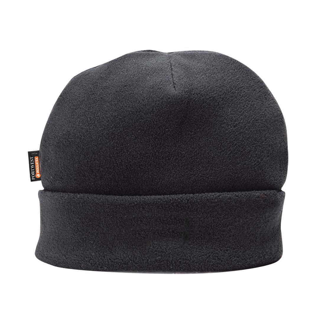 PORTWEST Unisex Adult Fleece Beanie (Black)