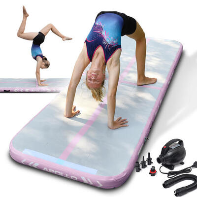Air Mat Pro - Air Track aufblasbare Gymnastikmatte für Erwachsene und Kinder