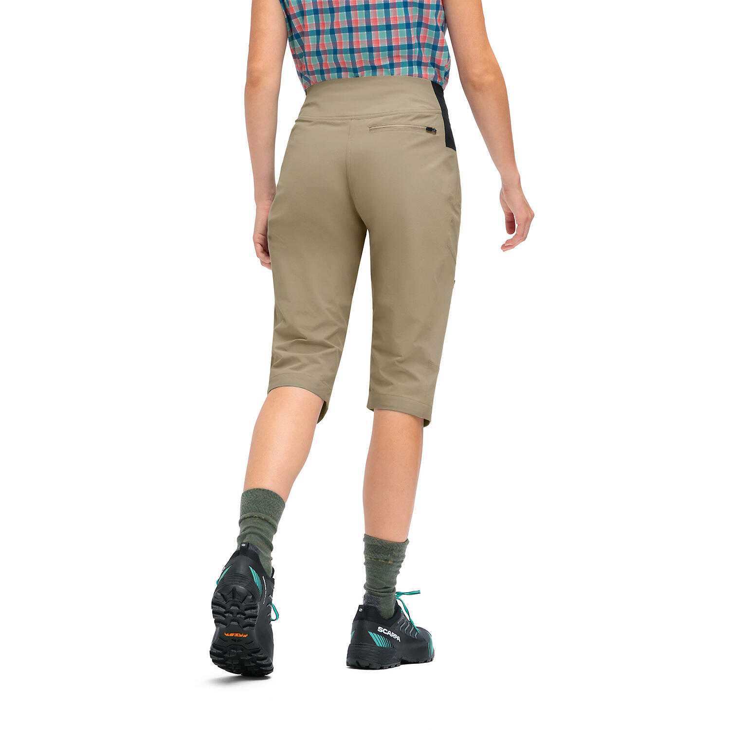 Pantalón de senderismo slim mujer Maier Sports Capri Vario 4/5