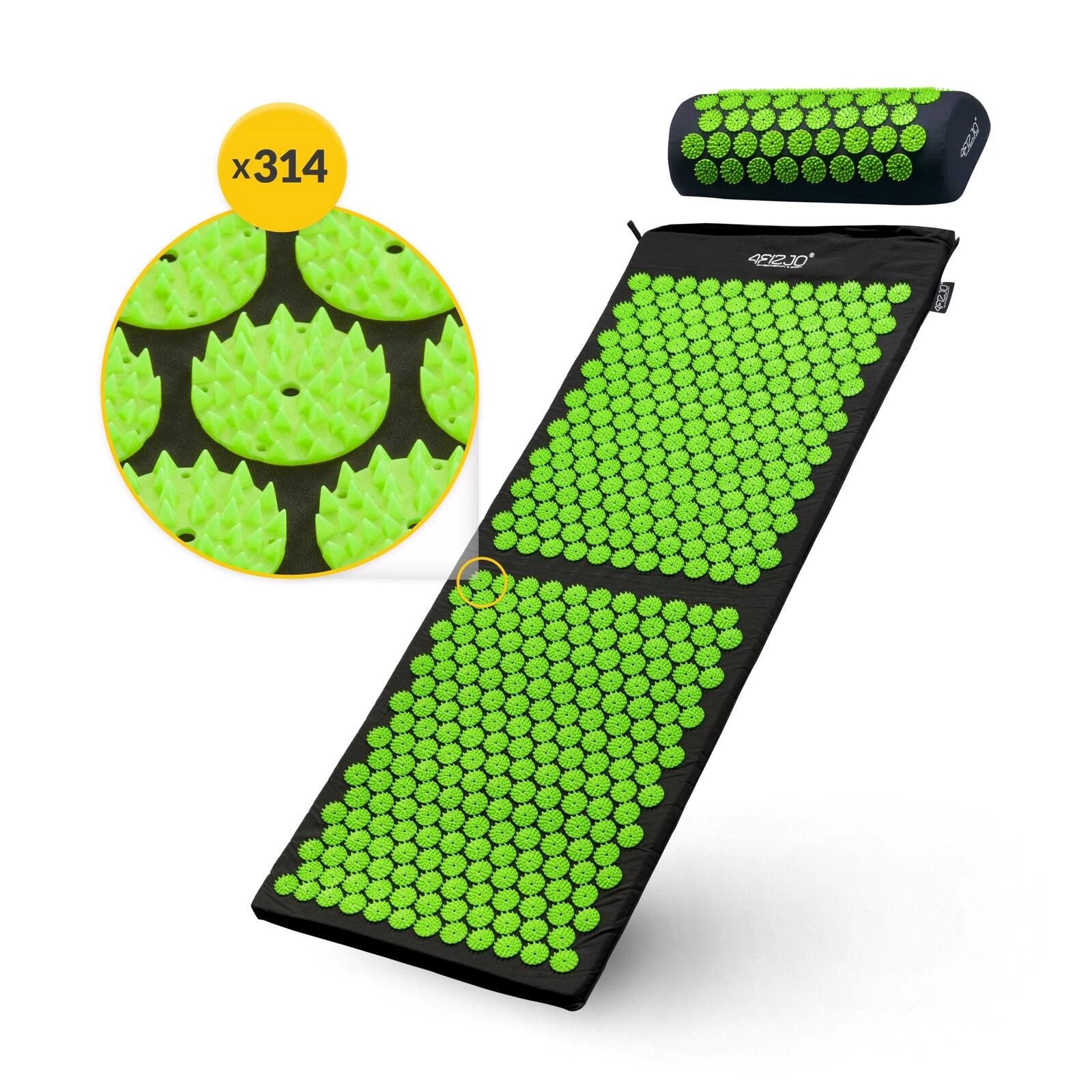 AKUPRESSUR-MATTE mit Kissen Große ERGO set 4FIZJO 2/7