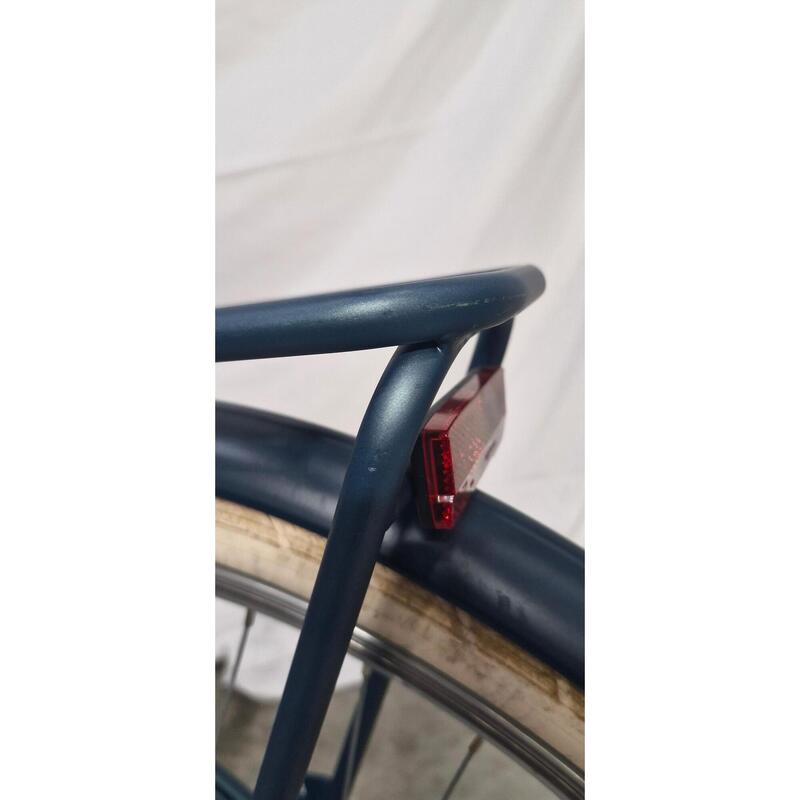 Recondiționate-Bicicletă oraș Elops540cadru jos albastru(S/M)-Stare bună-Folosit
