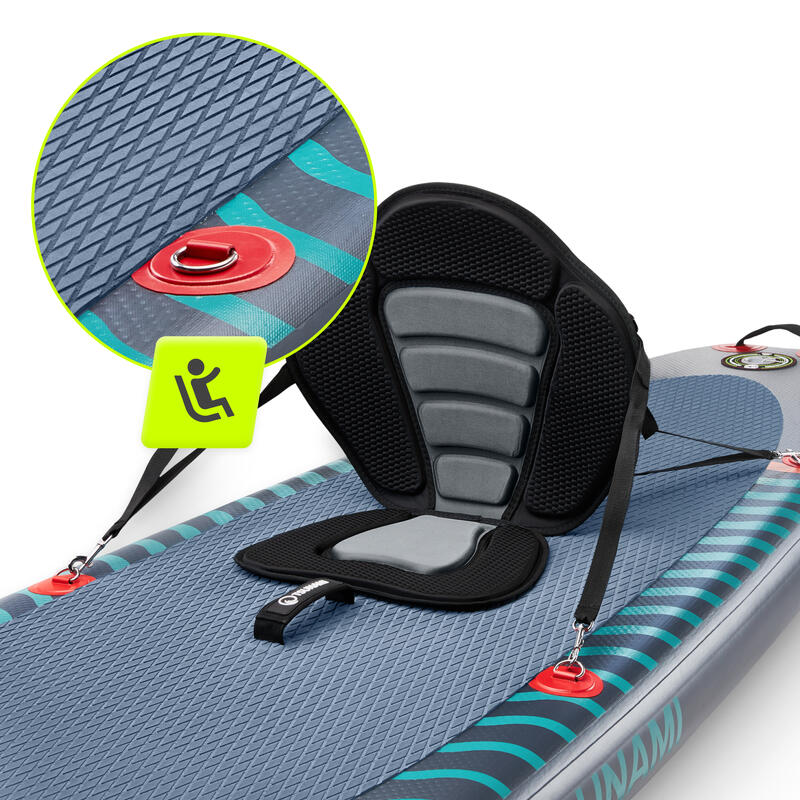 Deska SUP all-round stand up paddle pompowana do pływania TSUNAMI T03 350 cm