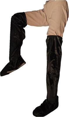 Overknee extra lange fiets gaiters beenbeschermers en schoenovertrekken