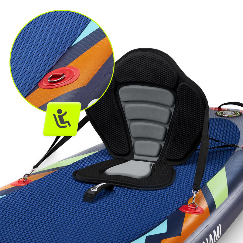 Deska SUP all-round stand up paddle pompowana do pływania TSUNAMI T08 320 cm