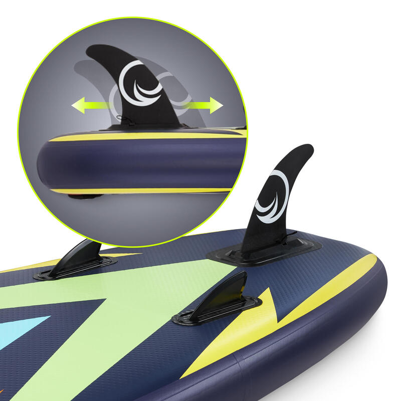 Deska SUP all-round stand up paddle pompowana do pływania TSUNAMI T08 320 cm