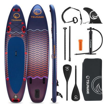 Deska SUP all-round stand up paddle pompowana do pływania TSUNAMI T05 350 cm