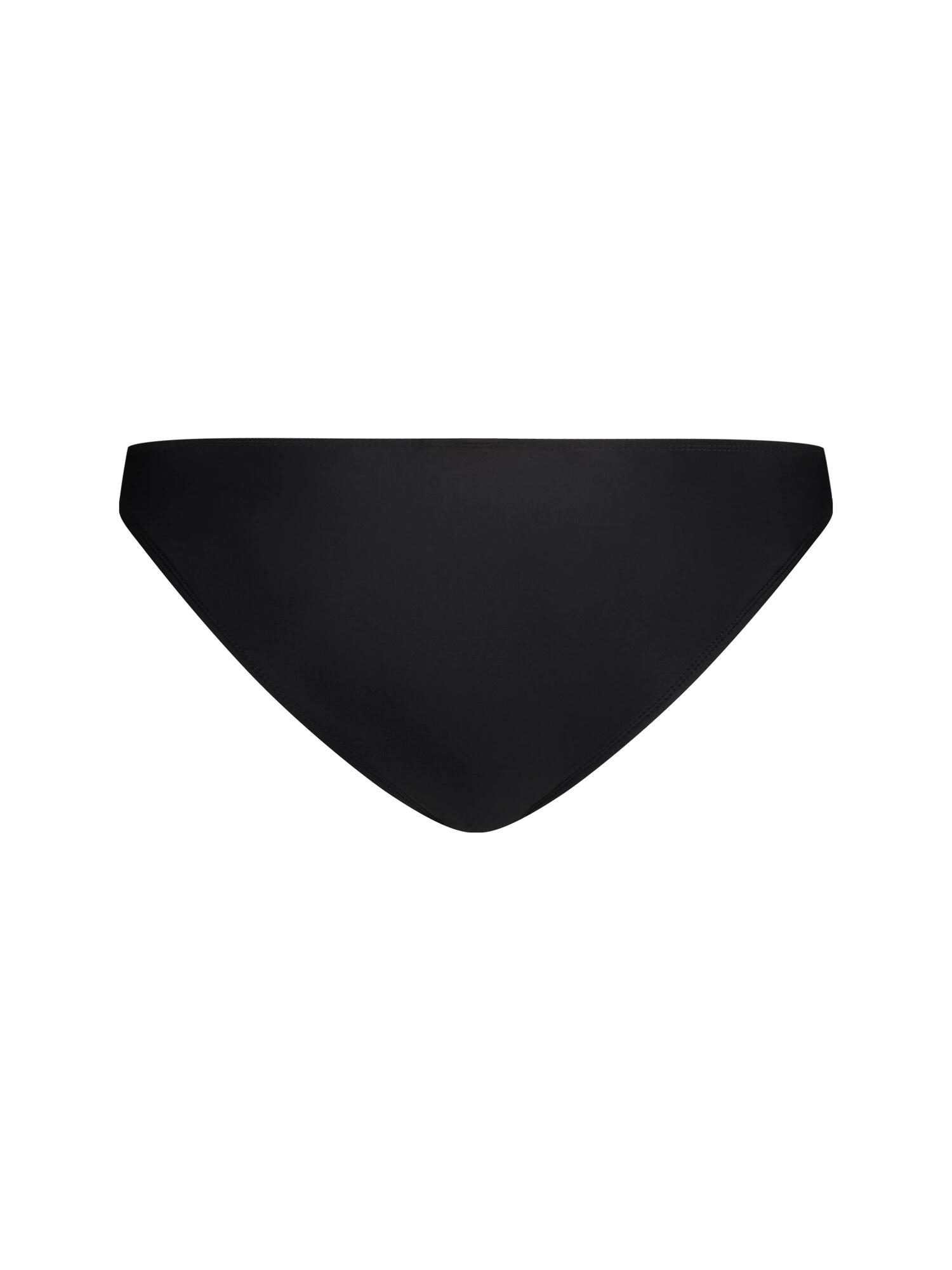 Women's premium bikini sports bottom for swimming, surfing, kiting - Black 2/4
