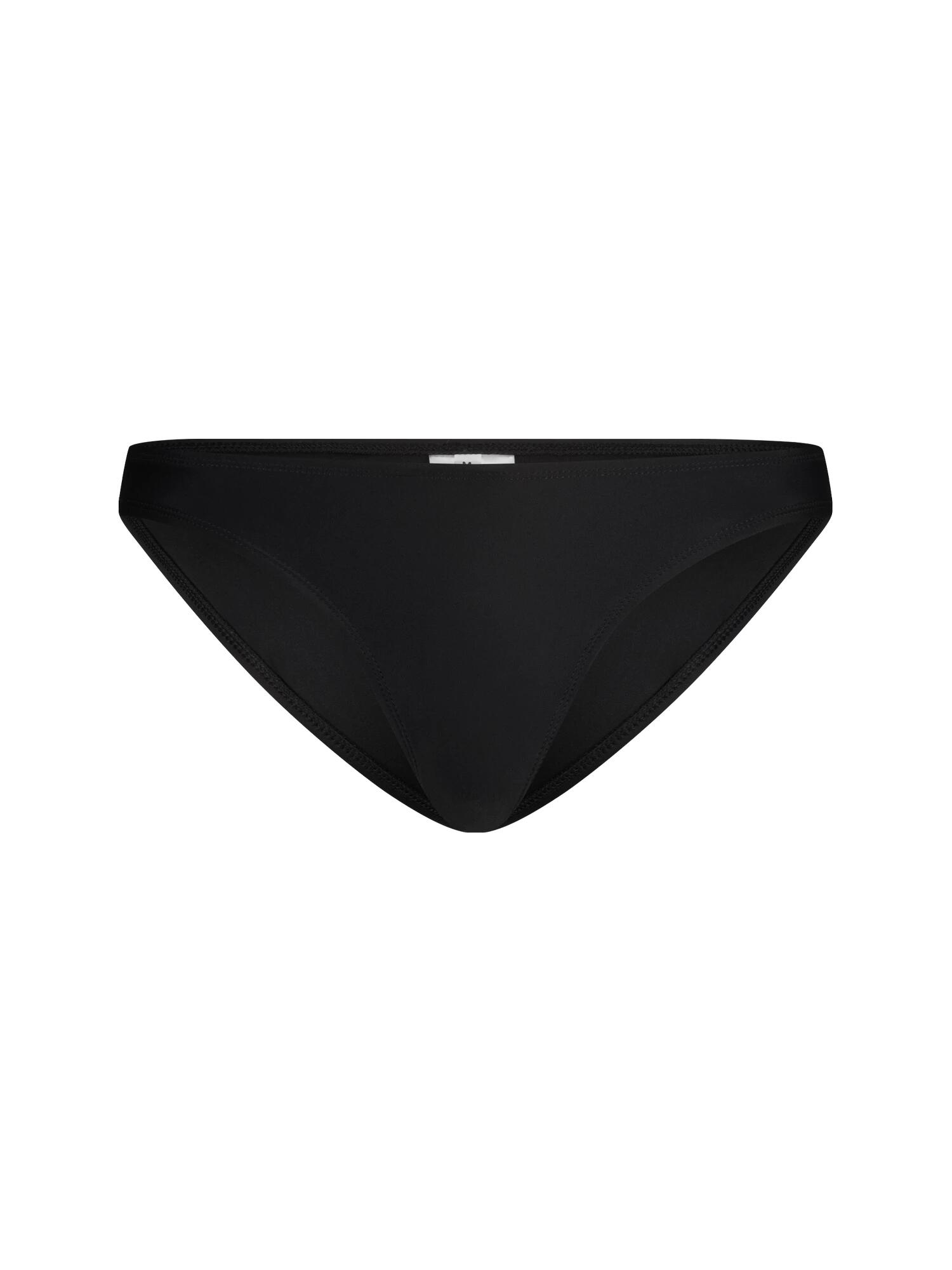 Women's premium bikini sports bottom for swimming, surfing, kiting - Black 1/4