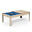 Amerikaanse biljarttafel omvormbare tafel 8 plaatsen -226,5 x126,5 x80 cm-Beige