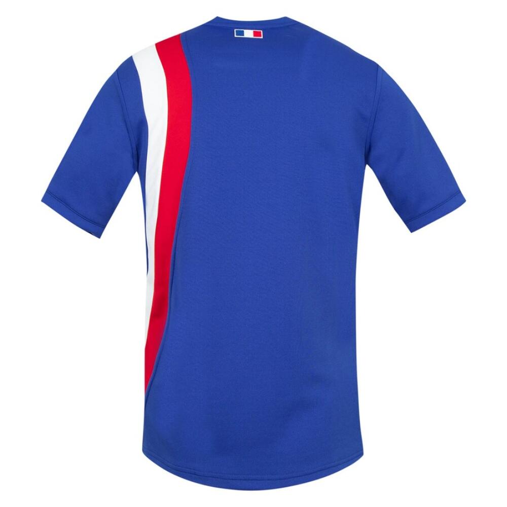 France Rugby Men's Shirt Le Coq Sportif Cobalt Short Sleeve 3/3