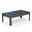 Amerikaanse biljarttafel omvormbare tafel 6 plaatsen -206,5 x116,5 x80 cm-Grijs