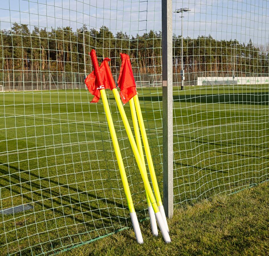 YAKIMASPORT Eckfahnen Set 4 Stück 190 cm Fiberglas mehrfarbig 2/2
