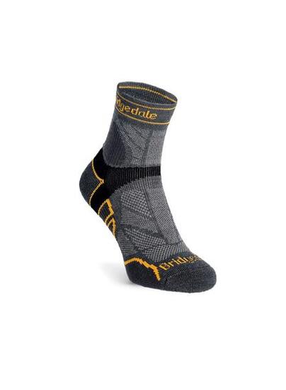 Heren trailrunning lichtgewicht T2 merinowol sport 3/4 crew sokken