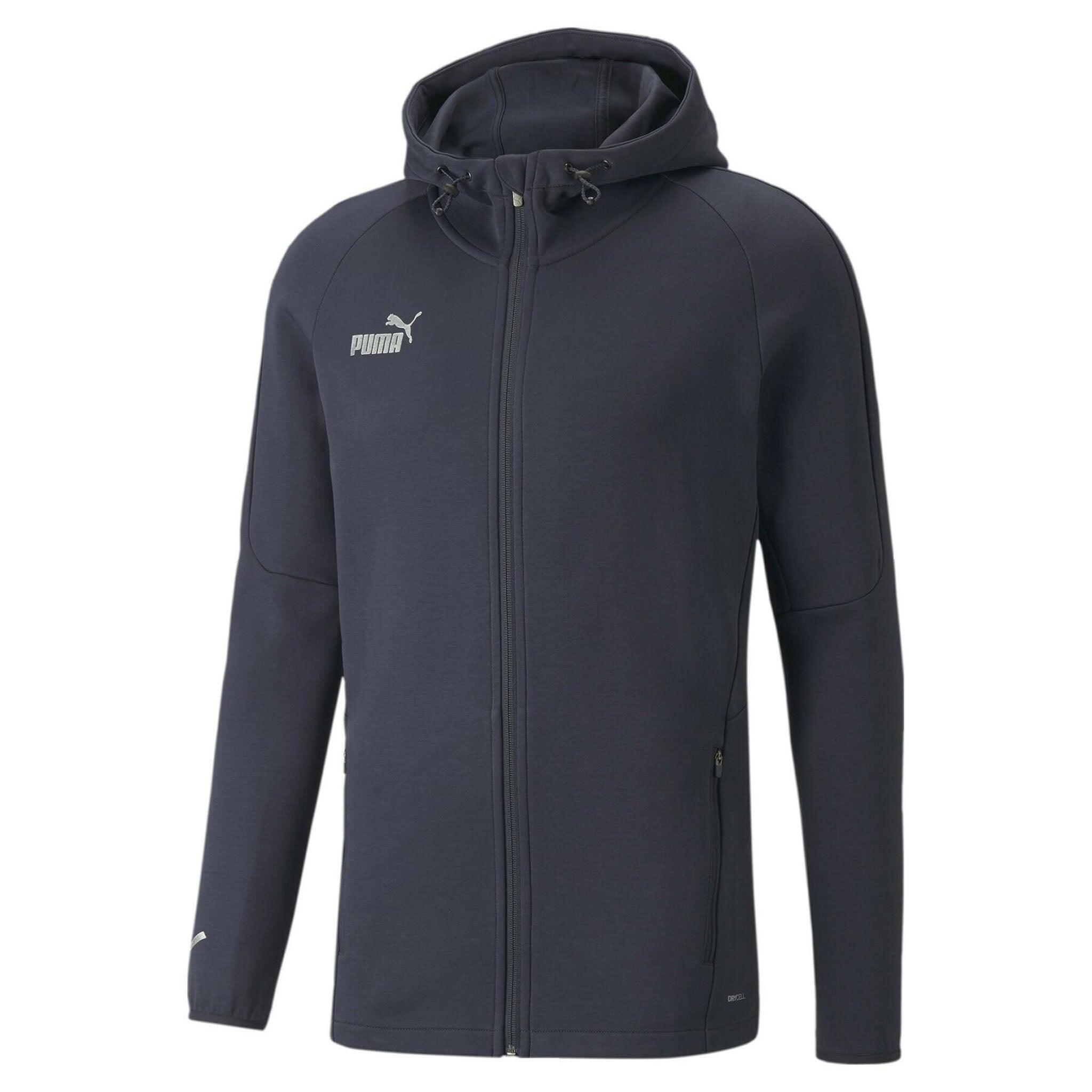 PUMA Puma TeamFinal Mens Navy Track Jacket