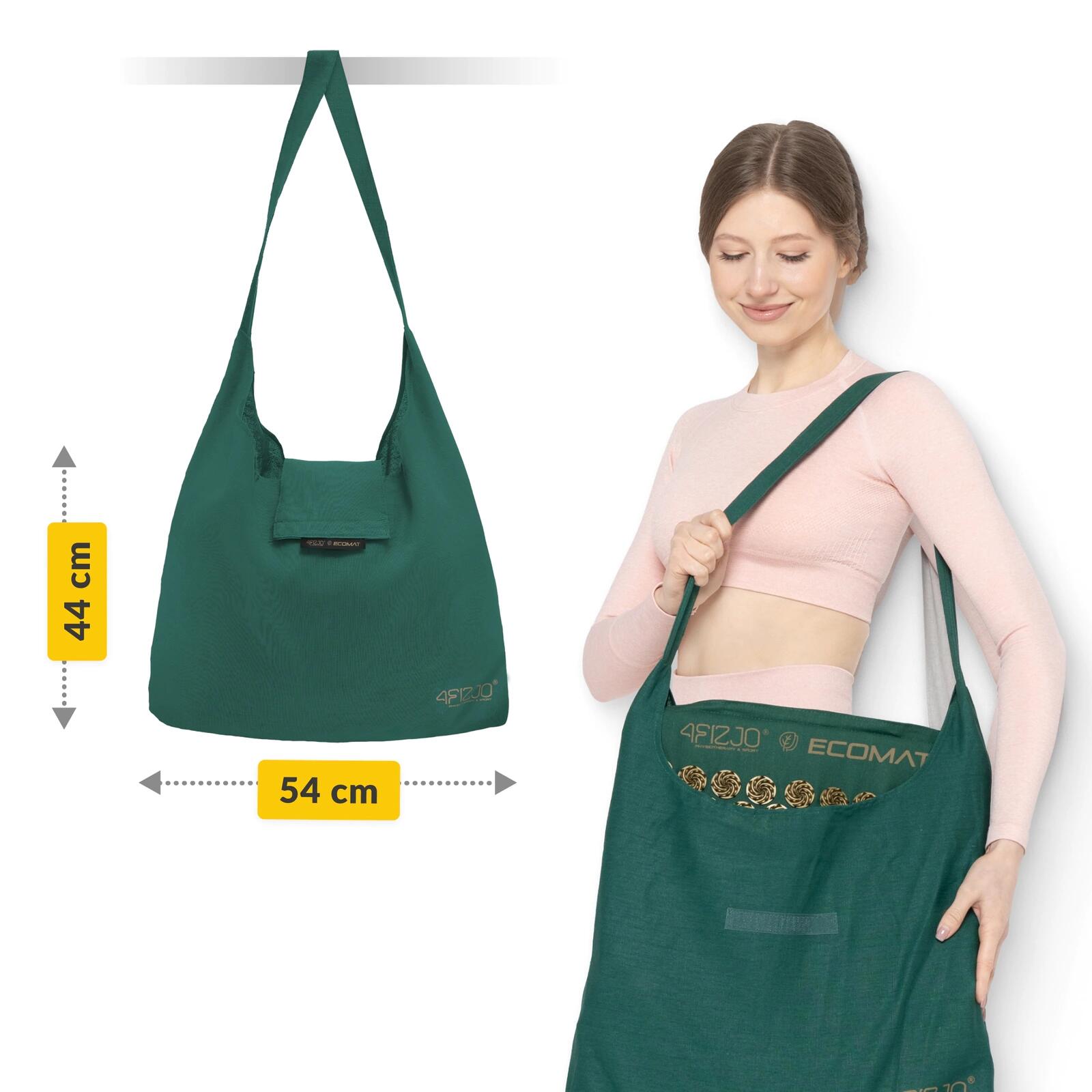 Große ECO AKUPRESSUR-MATTE mit Kissen 110 x 42 cm 4FIZJO 7/7