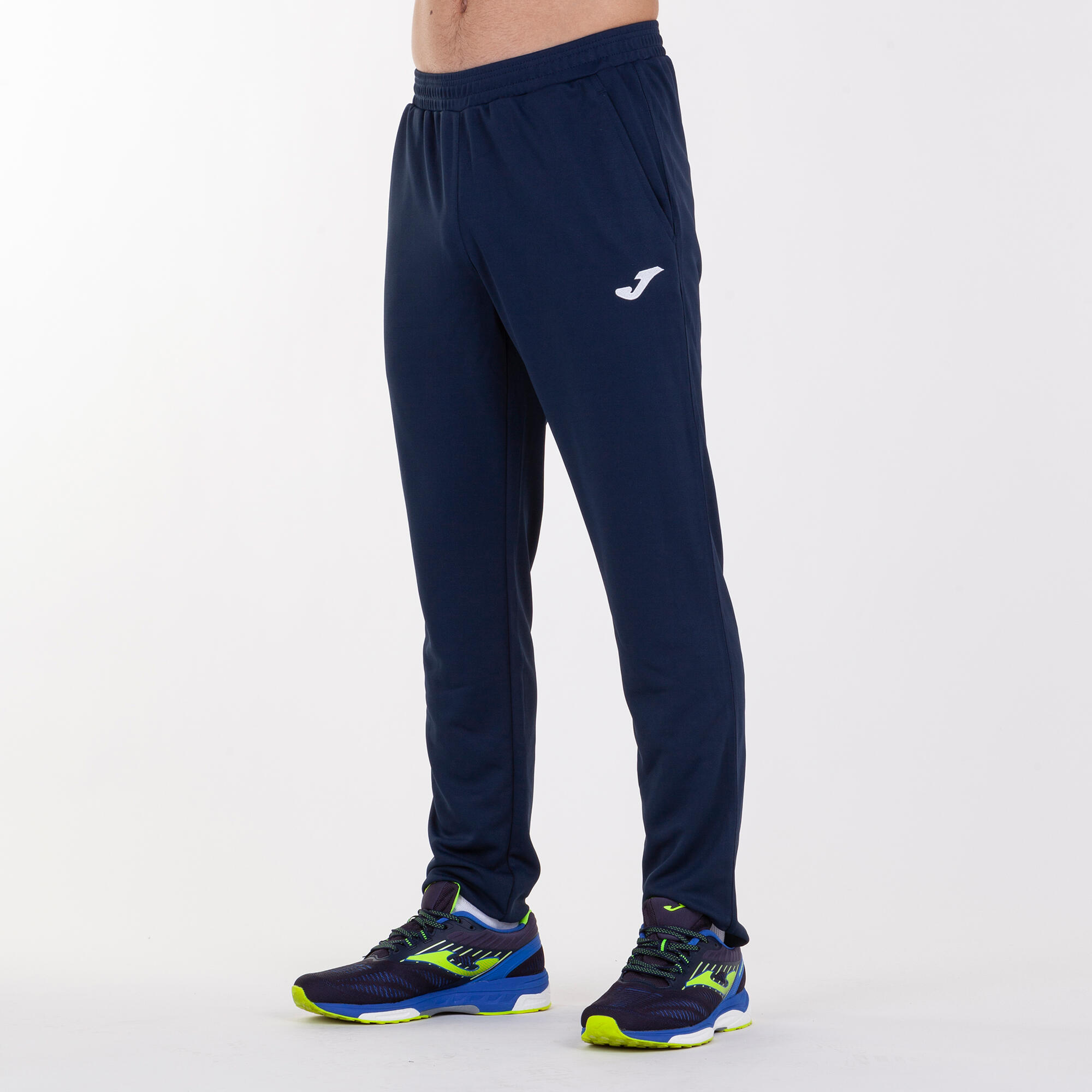 Calça Comprida Futebol Criança Joma Cannes III Azul Marinho 4/5
