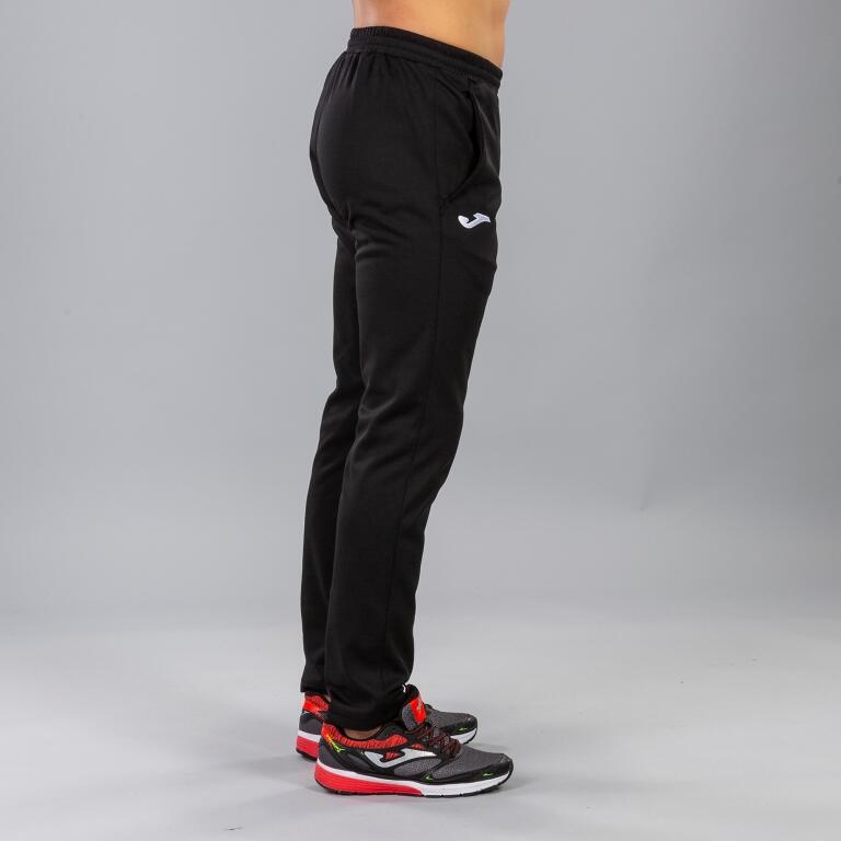 Pantalón Largo Fútbol Hombre Joma Cleo II Negro 3/5