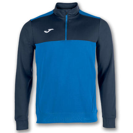 Sweat-Shirt Football Homme Joma 1/2 Cremallera Winner Bleu Roi