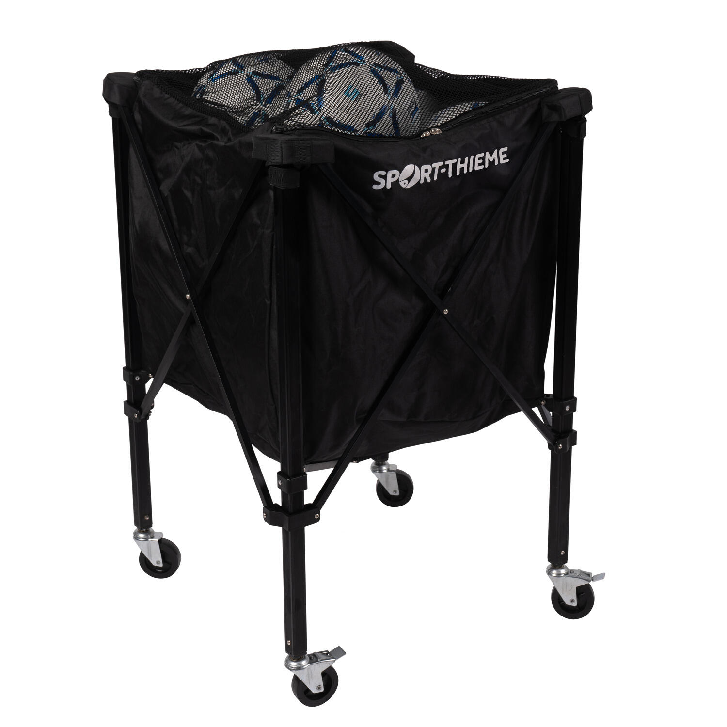 Ball Storage Trolley foldable Fussball Unisex 3/6
