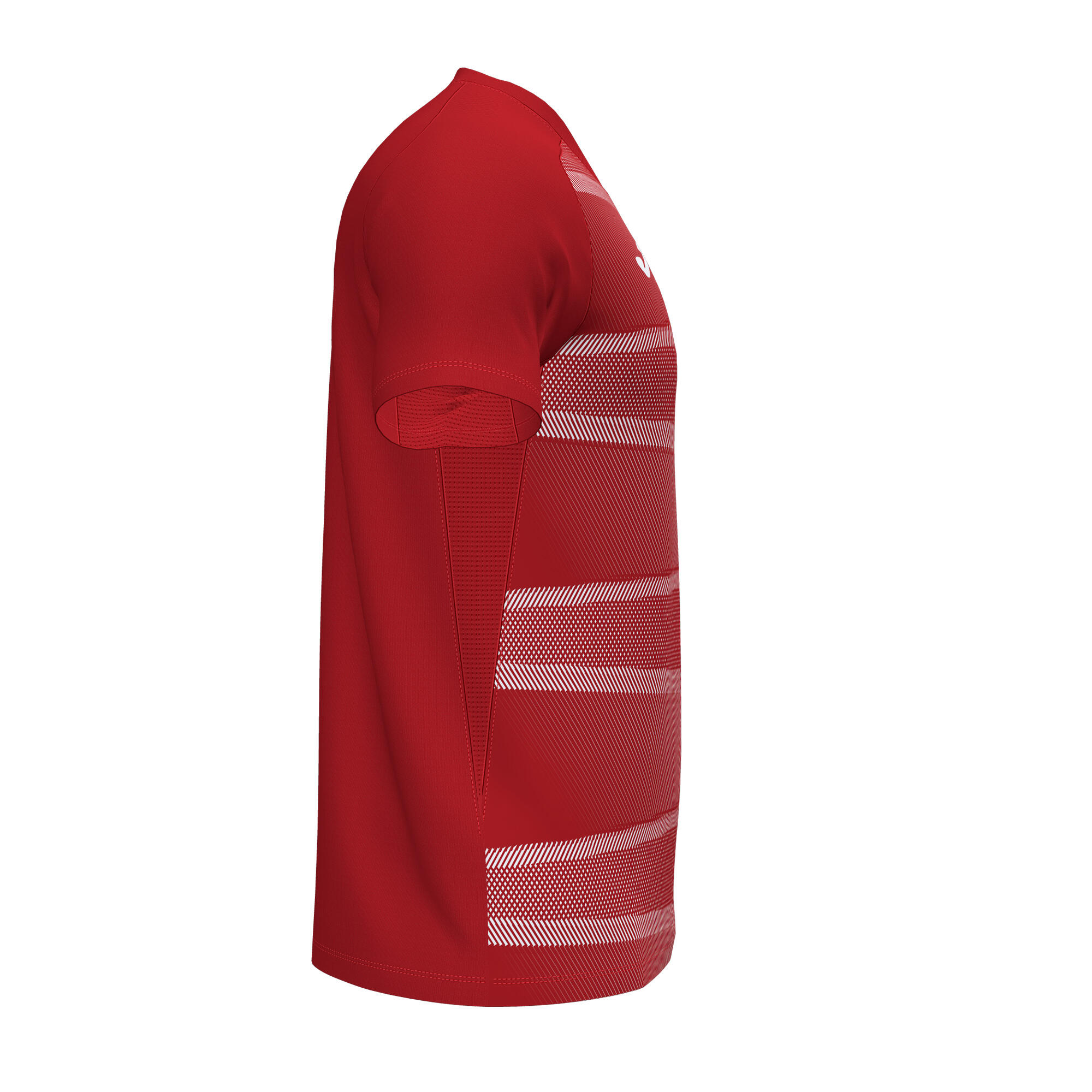 Camiseta Manga Corta Fútbol Hombre Joma Grafity II Rojo 4/5
