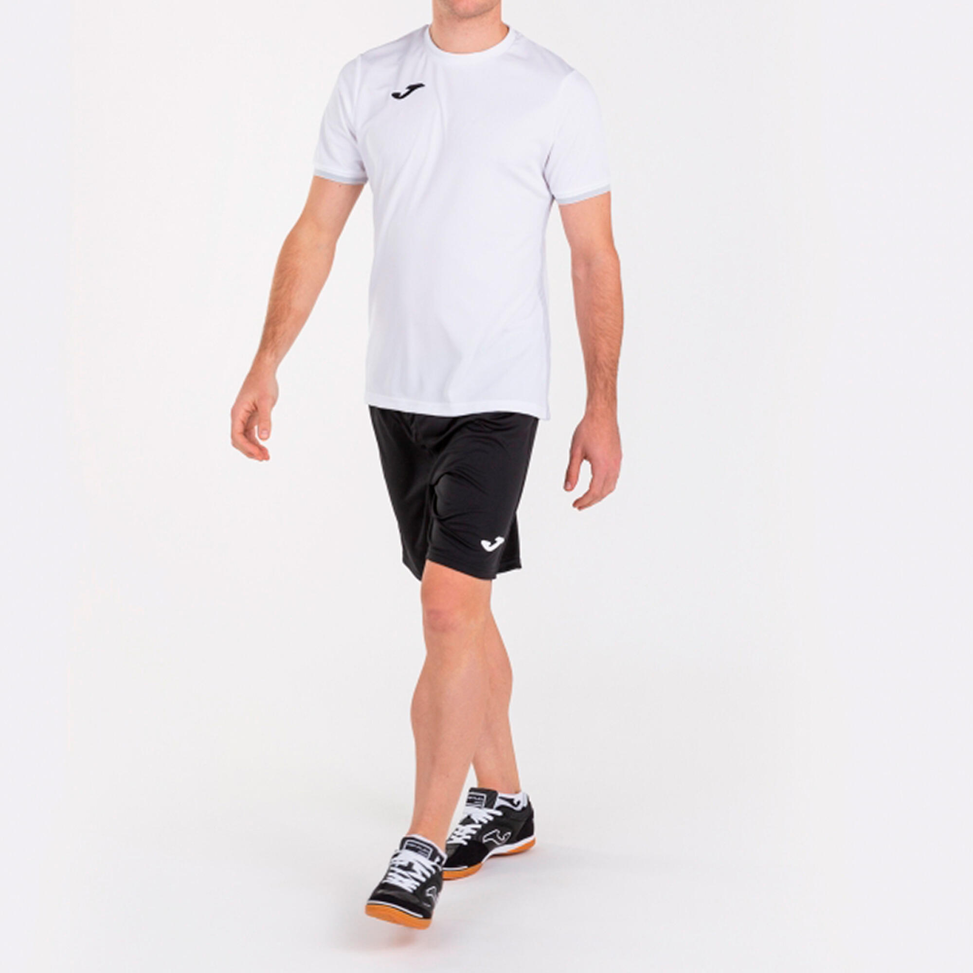 Maillot Manches Courtes Football Homme Joma Campus III Blanc 4/5
