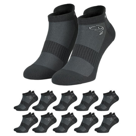 Sport Sneaker Socken | 10 Paar | Damen und Herren | Weiß
