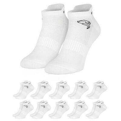 Sport Sneaker Socken | 10 Paar | Damen und Herren | Anthrazit