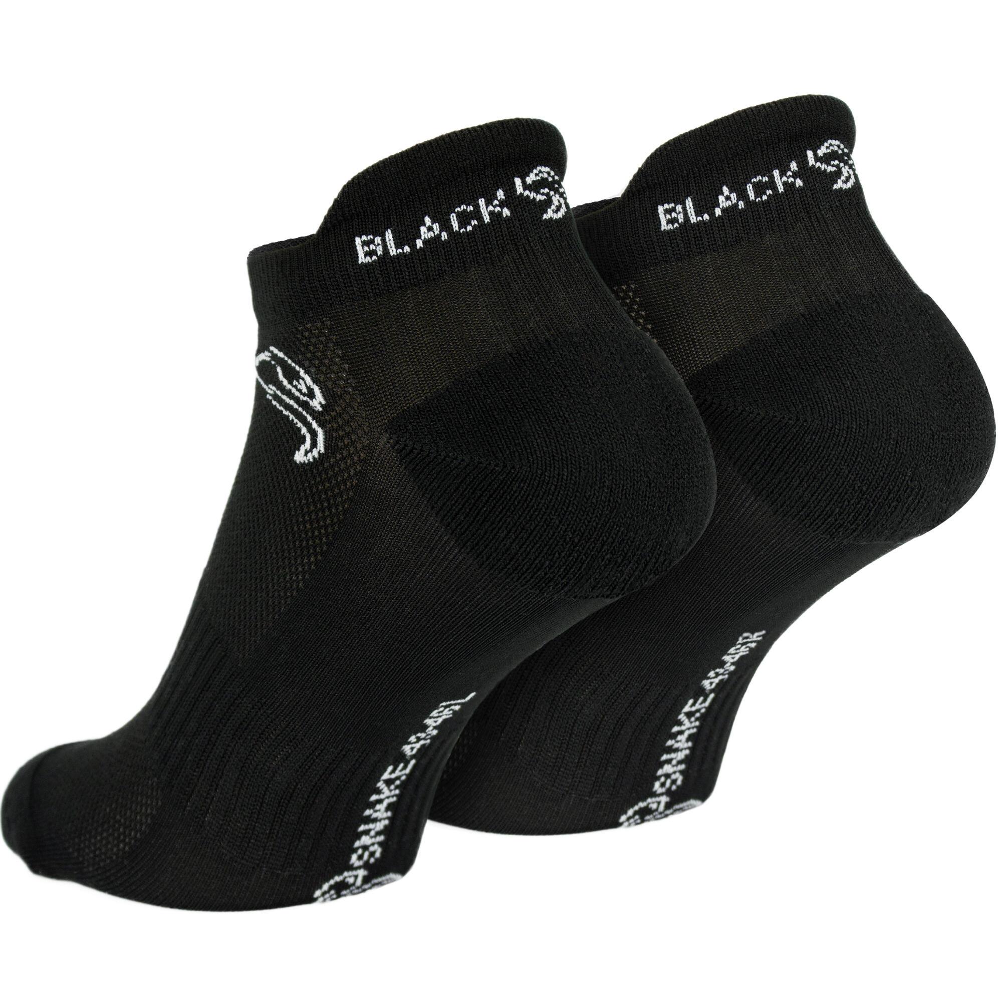 Sport Sneaker Socken | 10 Paar | Damen und Herren | Schwarz 5/7