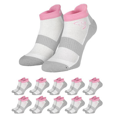 Sport Sneaker Socken | 10 Paar | Damen und Herren | Anthrazit