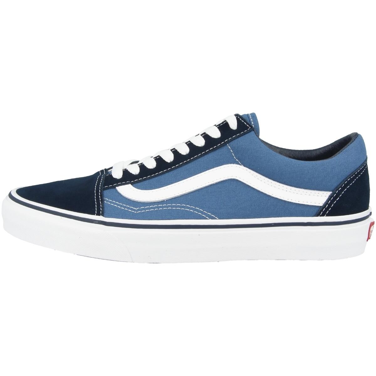 Vans - Baskets Vans Modèle Old Skool Couleur Bleu - Chaussures De Sport - Bleu - 36,5 - Decathlon