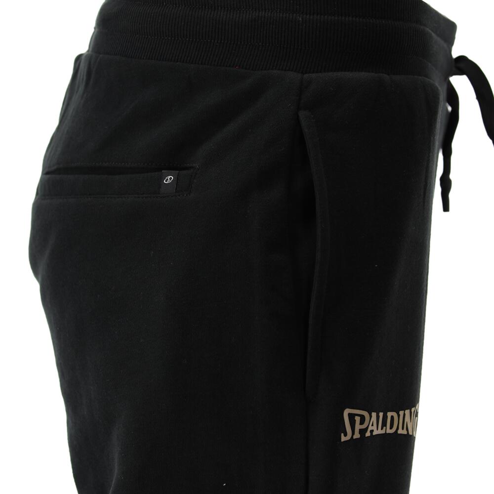 PANTALON DE JOGGING FEMME DE BASKET black-beige Spalding 2/5
