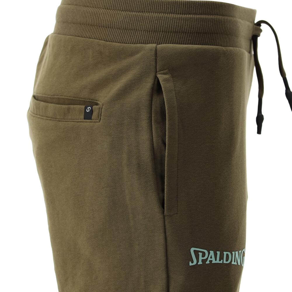 PANTALON DE JOGGING FEMME DE BASKET khaki-light green Spalding 2/5